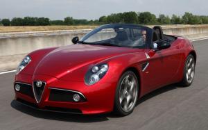 Alfa Romeo 8C Spider 2008 года